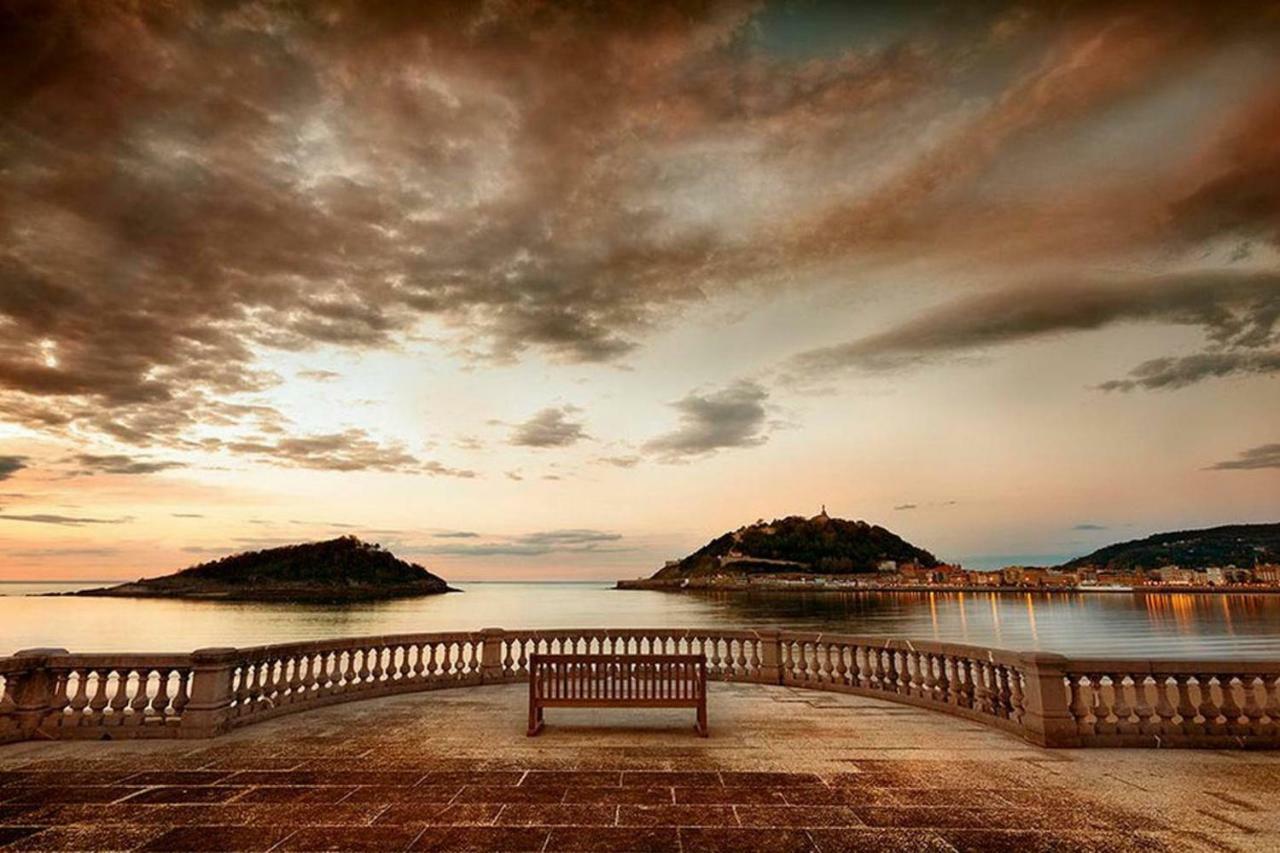 Breathtaking Terrace Views In Luxury Apartment - By Www,Sansebastianapartments,Es San Sebastian Ngoại thất bức ảnh