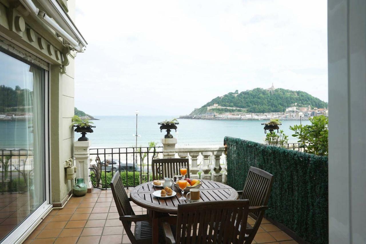 Breathtaking Terrace Views In Luxury Apartment - By Www,Sansebastianapartments,Es San Sebastian Ngoại thất bức ảnh
